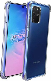 S10 Lite - Anti Shock &amp;amp; 2X Glas - Transparant