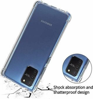 S10 Lite - Anti Shock &amp;amp; 2X Glas - Transparant