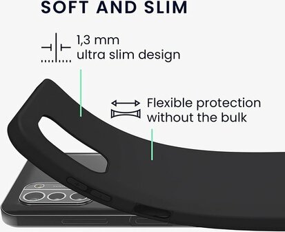 Nokia G11 &amp;amp; G21 - Back Cover &amp;amp; 2x Glas - Zwart