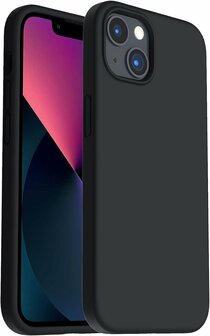 iPhone 15 Plus - Siliconen Back Cover - Zwart