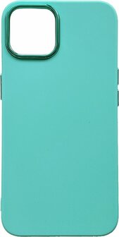 iPhone 14 - Shockproof Back Cover - Turquoise