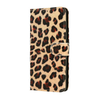 Samsung A54 met Luipaard Print - Book Case