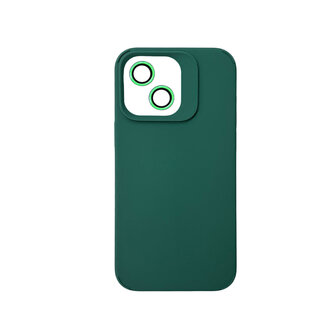 iPhone 15 - Liquid Cam Back Cover - Groen