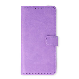 Samsung S25 Plus - Paars - Book Case &amp;amp; Glas