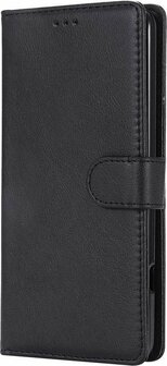 Samsung Note 10 - HQ Book Case - Zwart
