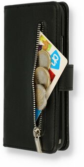 iPhone 13 Mini Zwart - HQ Rits Book