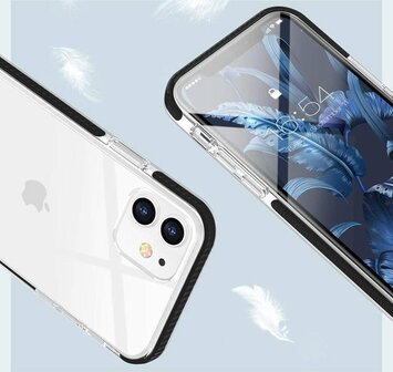 iPhone 11 Zwart - Gel Armor Back Cover