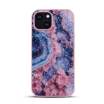 iPhone 15 - Diamant Marmer Glitter - Nova