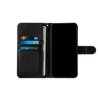Samsung A06 - Book Case - Zwart