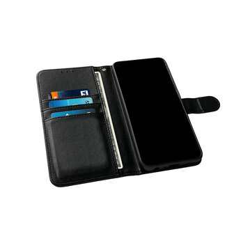 Samsung A06 - Book Case - Zwart