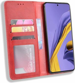 iPhone SE 2022-2020 - Book Case &amp;amp; Glas - Rood