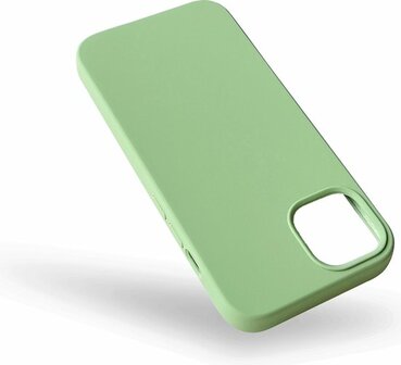 iPhone 13 Pro - Liquid Back Cover - Licht Groen