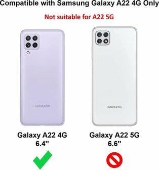 Samsung A22 4G - Anti-Shock - Transparant