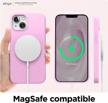 iPhone 13 - Back Cover &amp;amp; 2X Full Glas - Roze