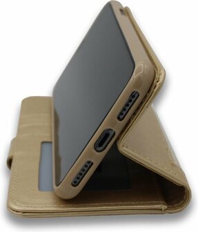A42 - HQ Book Case &amp;amp; Glas - Goud