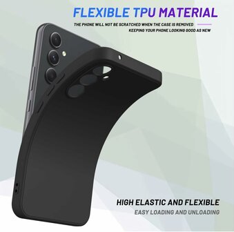 Samsung A16 - Liquid Back Cover - Zwart