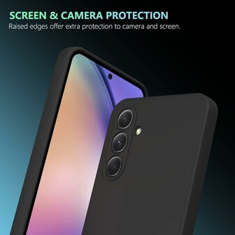 Samsung A16 - Liquid Back Cover - Zwart