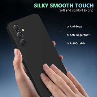 Samsung A16 - Liquid Back Cover - Zwart