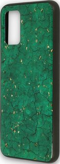 Samsung A72 - Marmer Back Cover - Groen