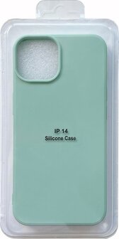iPhone 14 - Microfiber Back Cover - Turquoise