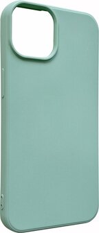 iPhone 14 - Microfiber Back Cover - Turquoise