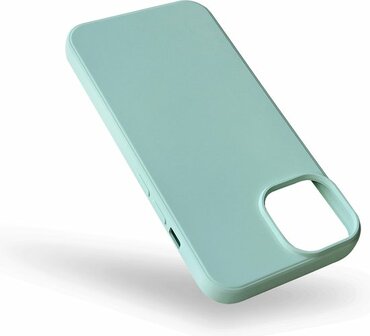 iPhone 14 - Microfiber Back Cover - Turquoise