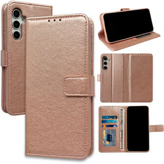 Samsung A54 Ros&eacute;goud - Book Case