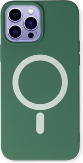 iPhone 13 Pro - Magnetische Back Cover - Groen