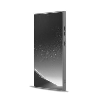 Samsung S25 Ultra - Zilver - Diamant Glitter &amp;amp; 2x Glas
