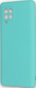 Samsung A22 5G - Siliconen Back Cover - Turquoise