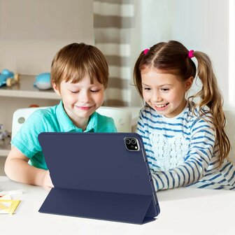 iPad Air (13 inch 2024 &amp;amp; 2025) - Blauw - Smart Cover