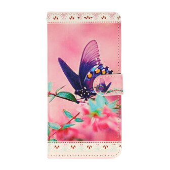 iPhone 16e - Vlinder - Book Case