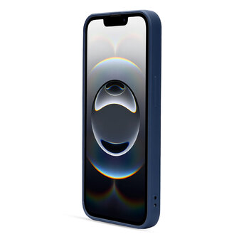 iPhone 16E - Vlinder Diamant Glitter - Blauw
