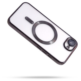 iPhone 16e - Zwart - Siliconen MagSafe Back Cover