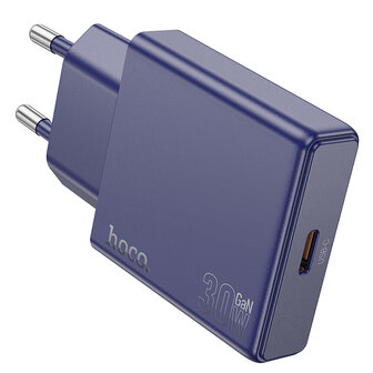 Nintendo Switch - 1m Type C &amp;amp; Stekker (N44) - 30W - Titanium Blue