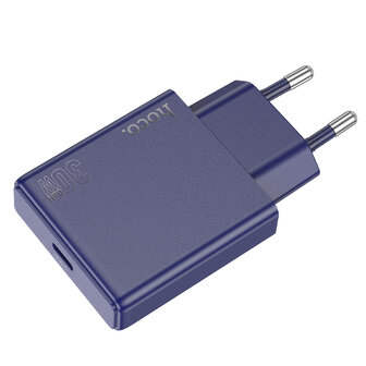 Nintendo Switch - 1m Type C &amp;amp; Stekker (N44) - 30W - Titanium Blue
