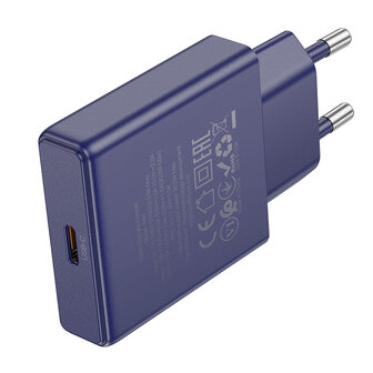 Nintendo Switch - 1m Type C &amp;amp; Stekker (N44) - 30W - Titanium Blue