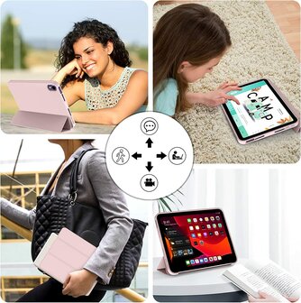 iPad Air 11 - Air 10.9 - Roze - Smart Cover
