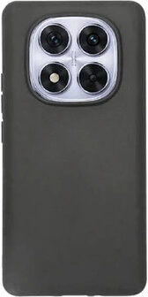 Redmi Note 14 Pro - Siliconen Back Cover - Zwart