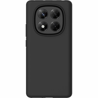 Redmi Note 14 Pro - Siliconen Back Cover - Zwart