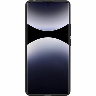 Redmi Note 14 Pro - Siliconen Back Cover - Zwart