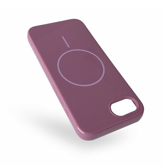 iPhone 16e - Twilight Lavender - Glitter Siliconen MagSafe Back Cover