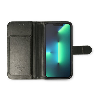 iPhone 16e - Zwart - 2 in 1 HQ Book Case met Extra Vakken