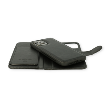 iPhone 16e - Zwart - 2 in 1 HQ Book Case met Extra Vakken