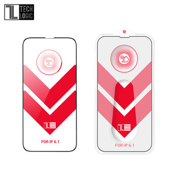 iPhone 13 Screenprotector met applicator - Volledig Dekkend Glas