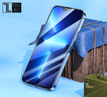 iPhone 13 Screenprotector met applicator - Volledig Dekkend Glas