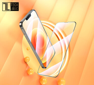 iPhone 13 Screenprotector met applicator - Volledig Dekkend Glas