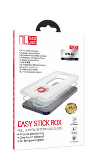 iPhone 14 Pro Screenprotector met applicator - Volledig Dekkend Glas
