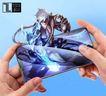 iPhone 14 Plus Screenprotector met applicator - Volledig Dekkend Glas