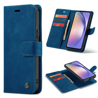 Reno 12 - Reno 12 Pro - Navy Blue - 2 in 1 Book Case